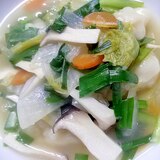 タップリ野菜のすいとん